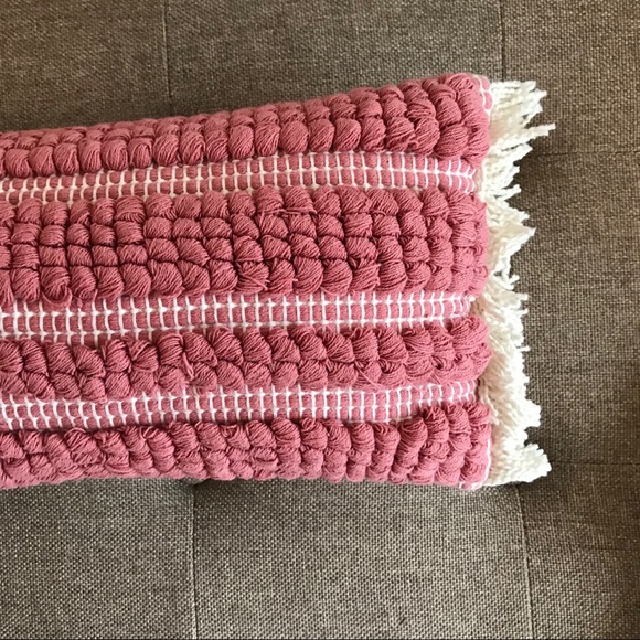 Opalhouse™ for Target. Pink Lumbar Throw Pillow. - Picture 8 of 8